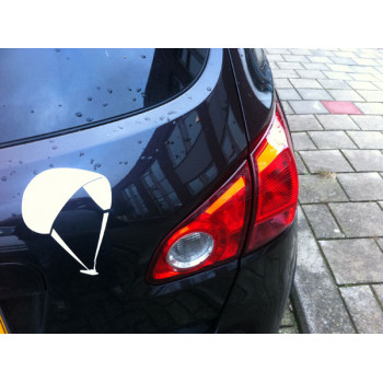 Paraglider Auto sticker