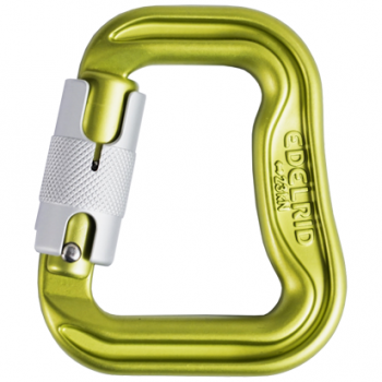 Woody valley Edelrid Green and red Carabiner