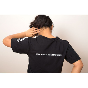 Time flies shirt - donkerblauw