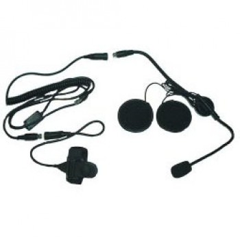 Headset (open helm) voor de Wouxun KG-UVD1 en MIDLAND CT 790